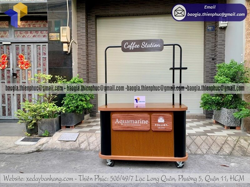 Gia công quầy trưng bày cafe cao cấp giá rẻ chính hãng Gia công quầy trưng bày cafe cao cấp giá rẻ chính hãng