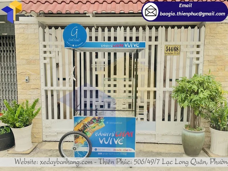 thiết kế xe inox bán bánh mì thiết kế xe inox bán bánh mì
